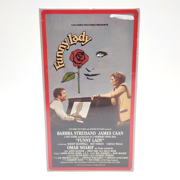 Funny Lady 1974 Sealed VHS Movie Barbara Streisand James Caan 1986 - Picture 1 of 3